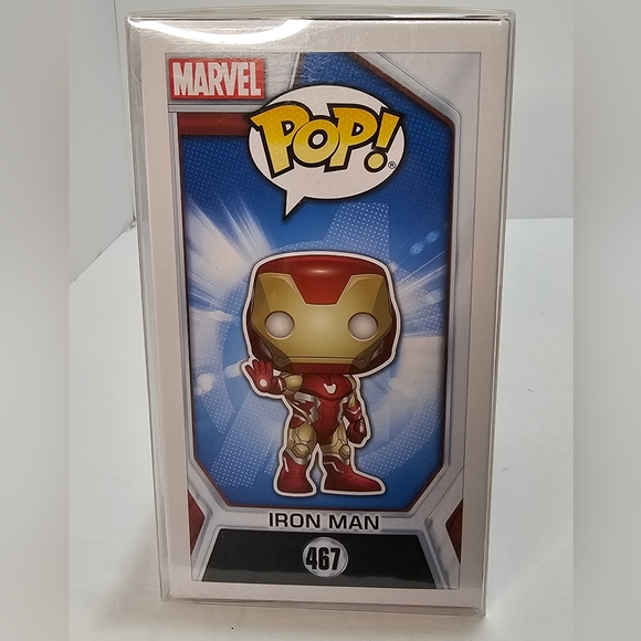 Funko Pop Marvel 467 Iron Man Boxlunch Exclusive - Picture 4 of 7